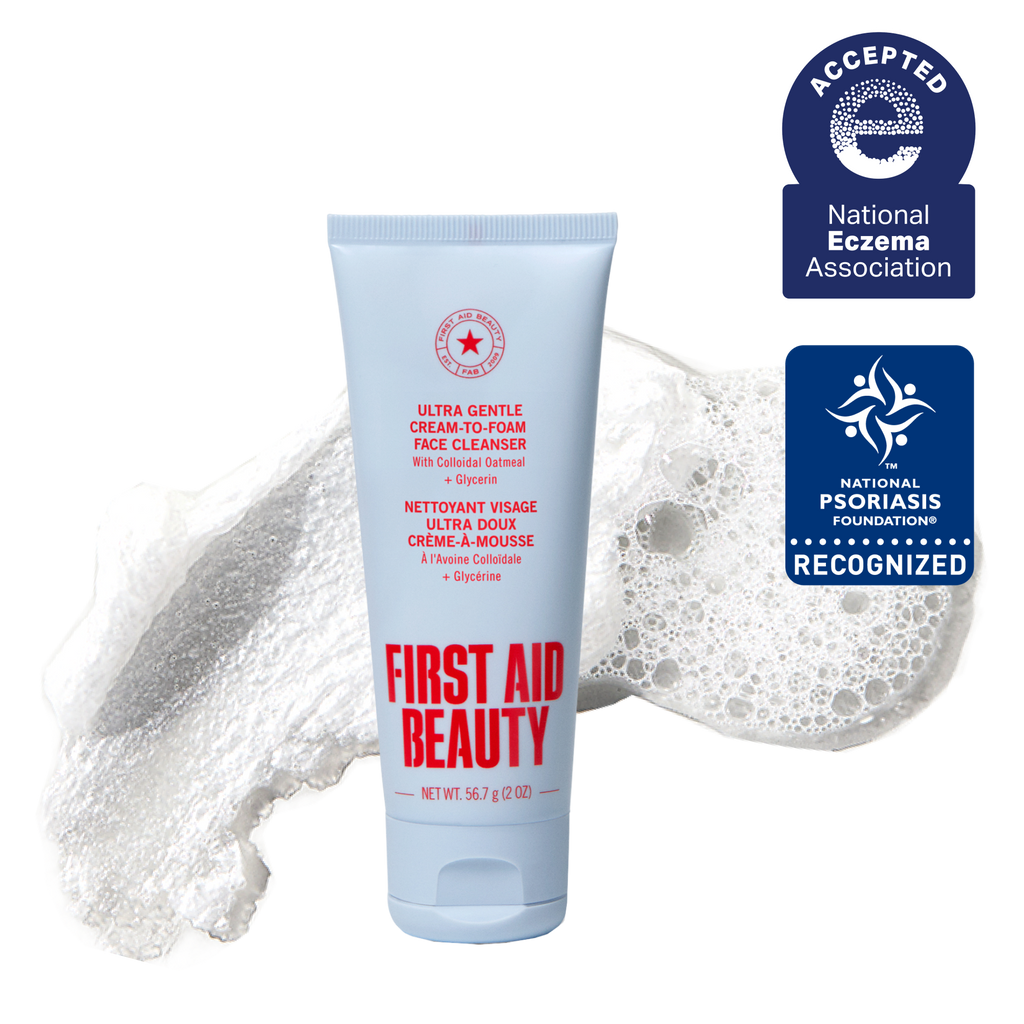 Ultra Gentle Cream-to-Foam Face Cleanser with Colloidal Oatmeal + Glycerin Travel Size thumbnail