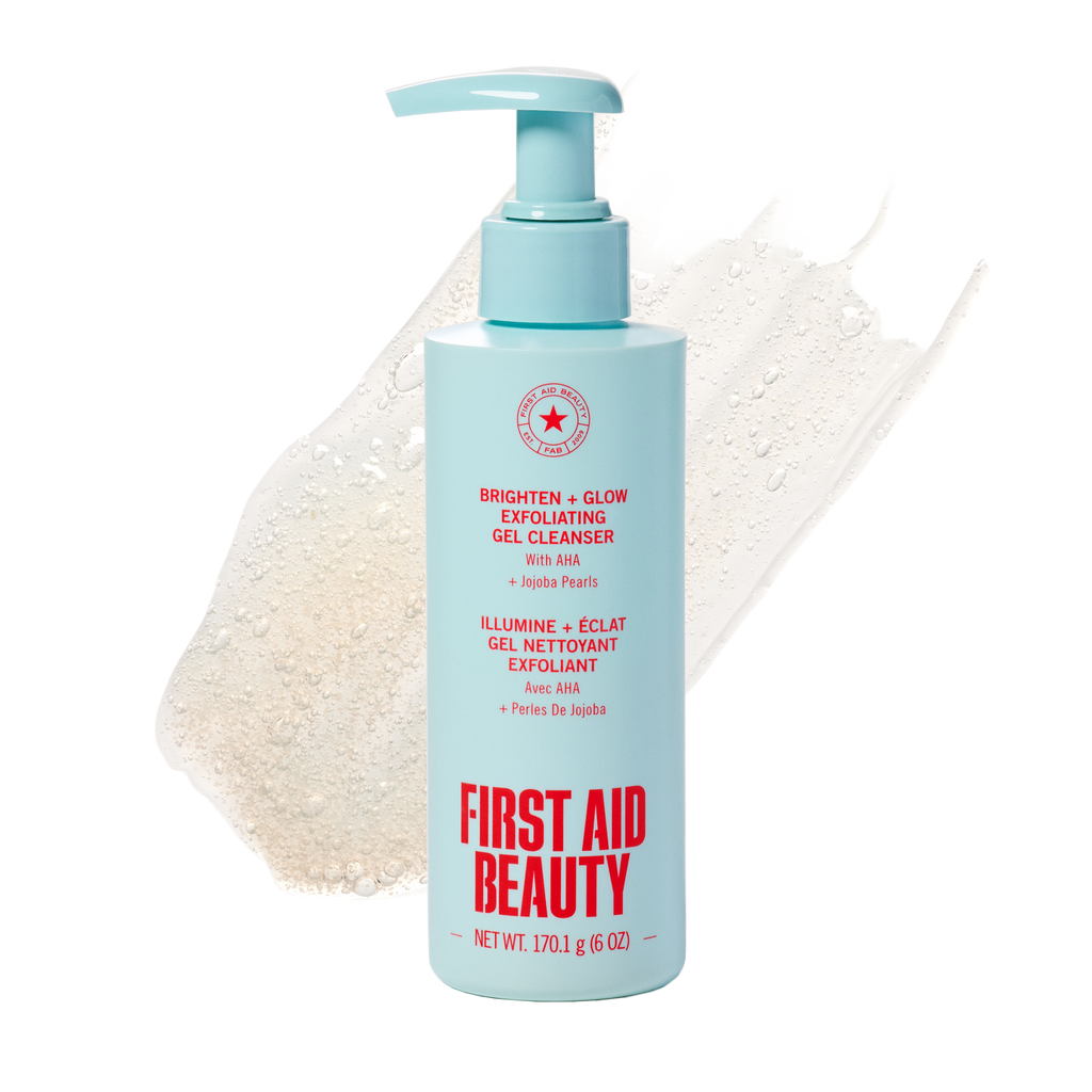 Brighten + Glow Exfoliating Gel Cleanser with AHA and Jojoba Pearls thumbnail