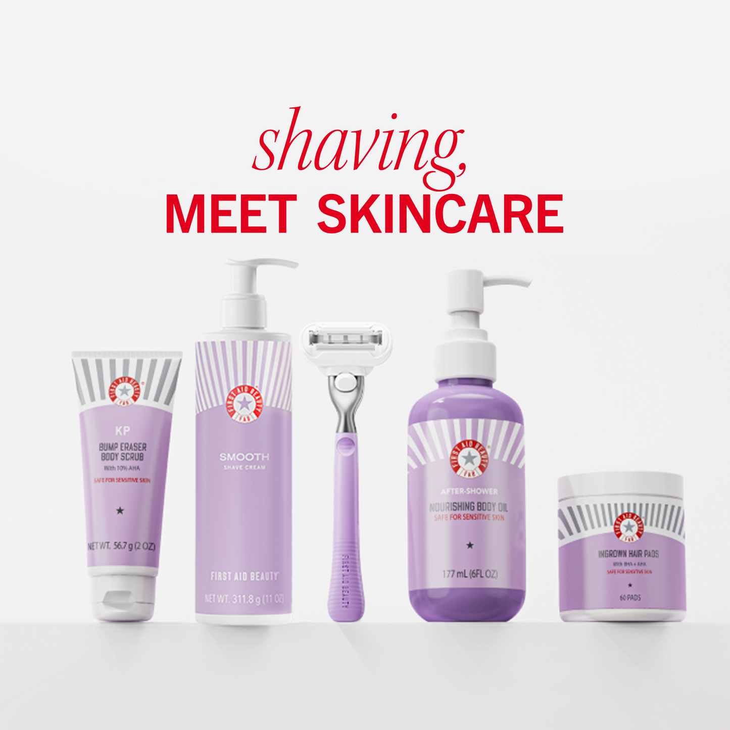 First Aid Beauty Rescue Razor Shaving Kit