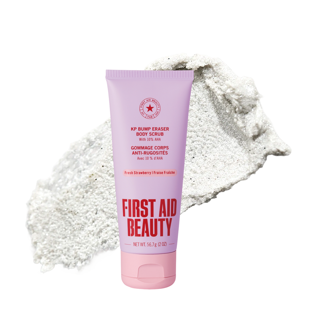 KP Bump Eraser Body Scrub 10% AHA Fresh Strawberry Travel Size thumbnail