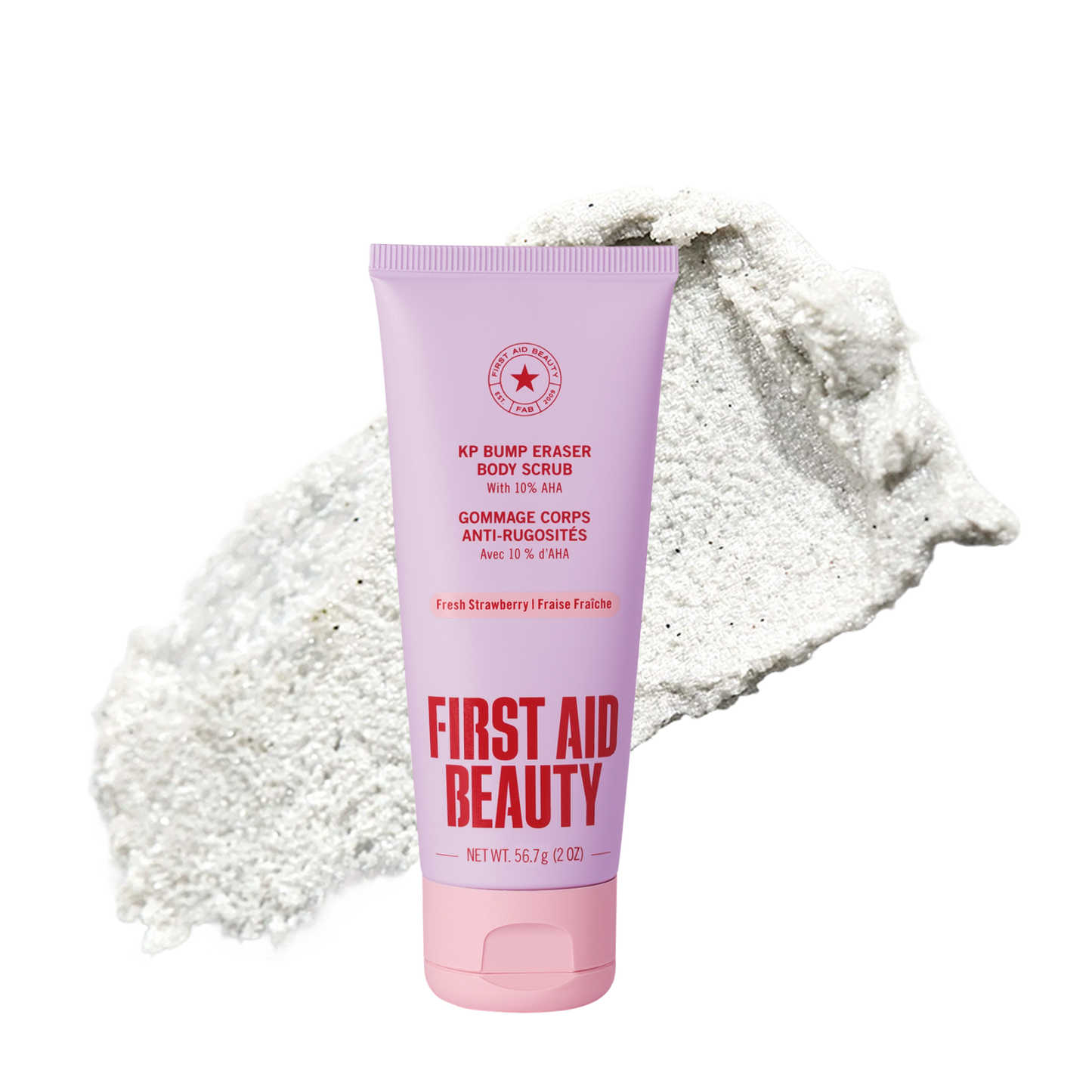 KP Bump Eraser Body Scrub 10% AHA Fresh Strawberry