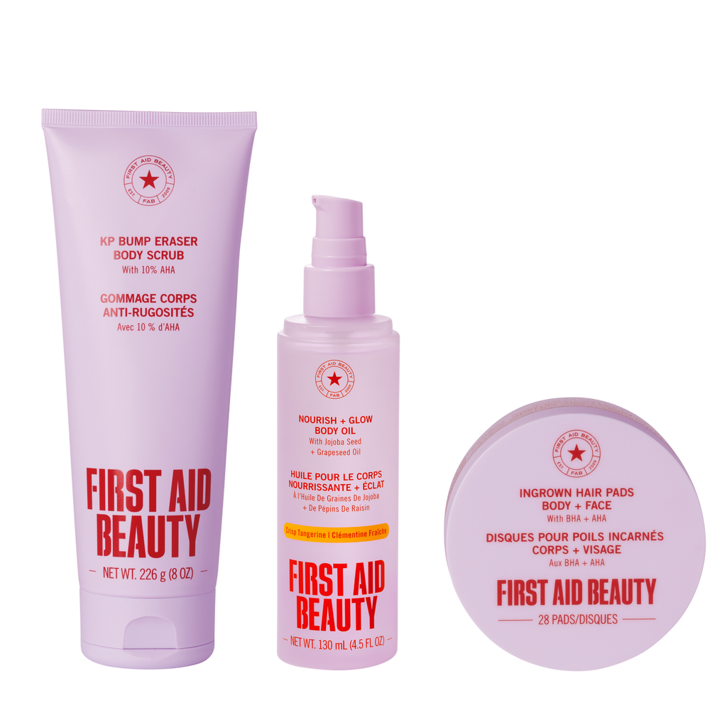Ultimate Smooth Body Routine – First Aid Beauty