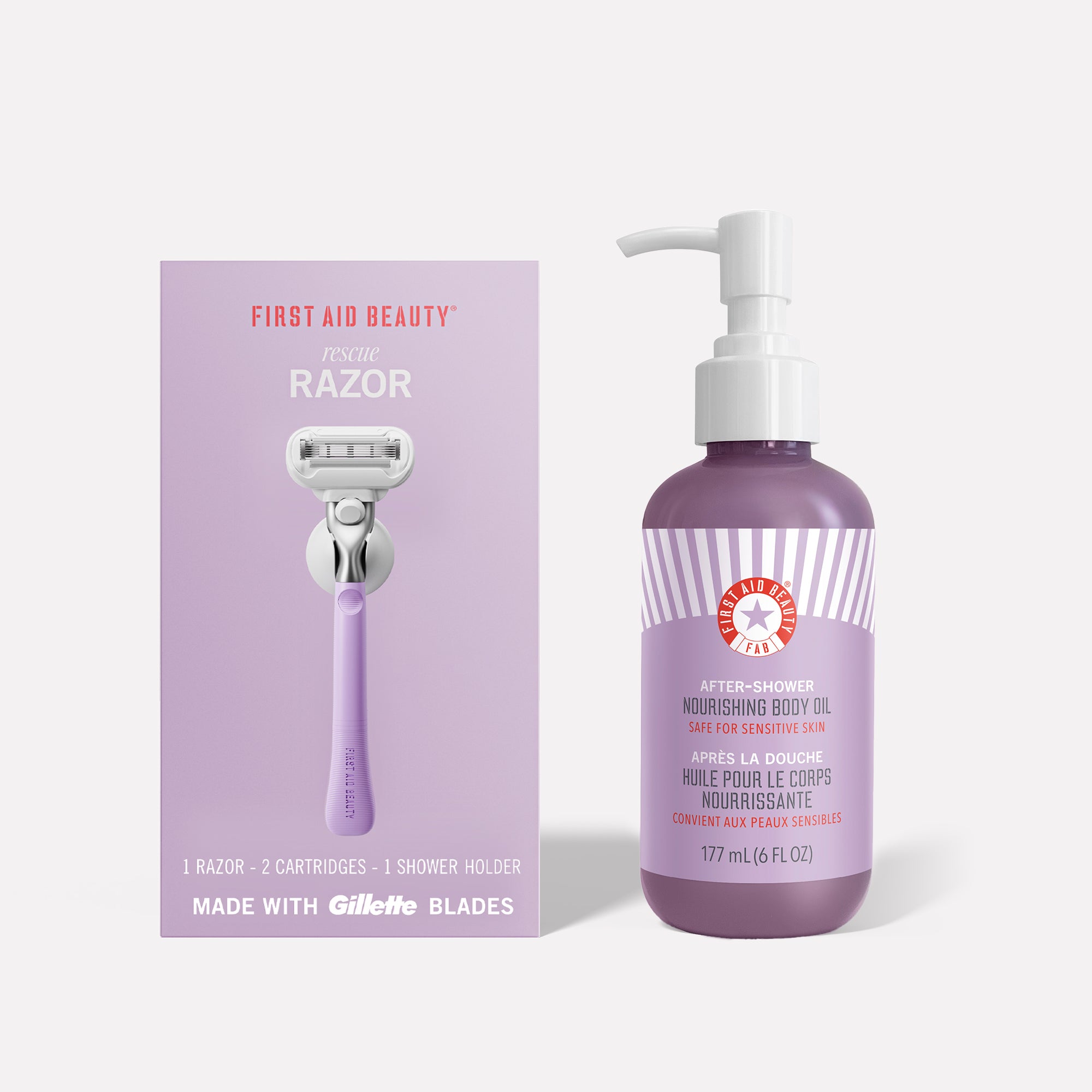 First Aid Beauty Rescue Razor Shaving Kit