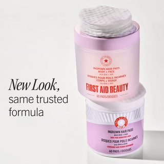 Ingrown Hair Pads with BHA + AHA Travel Size