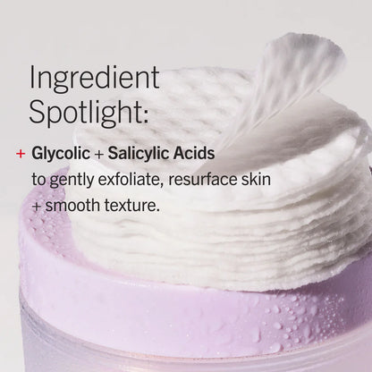 Ingrown Hair Pads with BHA + AHA Travel Size