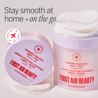 Ingrown Hair Pads with BHA + AHA 60 count