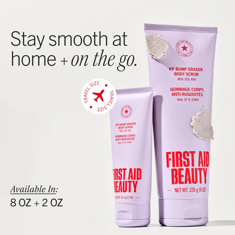 KP Bump Eraser Body Scrub 10% AHA Travel Size – First Aid Beauty