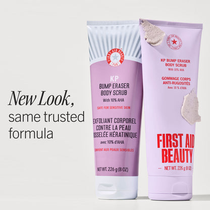 KP Bump Eraser Body Scrub 10% AHA Fresh Strawberry Travel Size