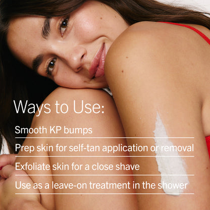 KP Bump Eraser Body Scrub 10% AHA Fresh Strawberry Travel Size