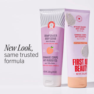 KP Bump Eraser Body Scrub 10% AHA Fresh Peach