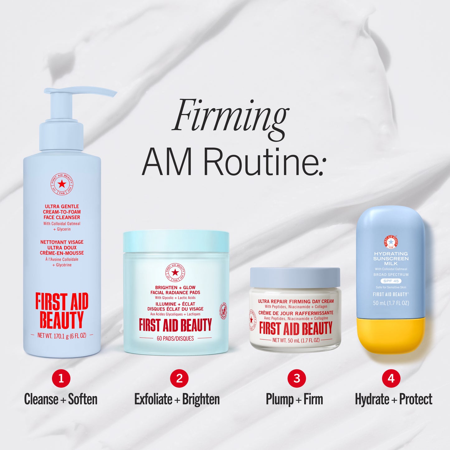 Ultra Repair Firming Day Cream with Peptides, Niacinamide + Collagen