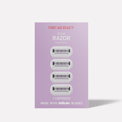 First Aid Beauty Rescue Razor Blade Refills 4ct