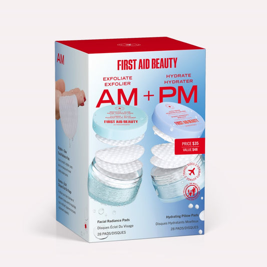 Exfoliate AM + Hydrate PM Pads Duo