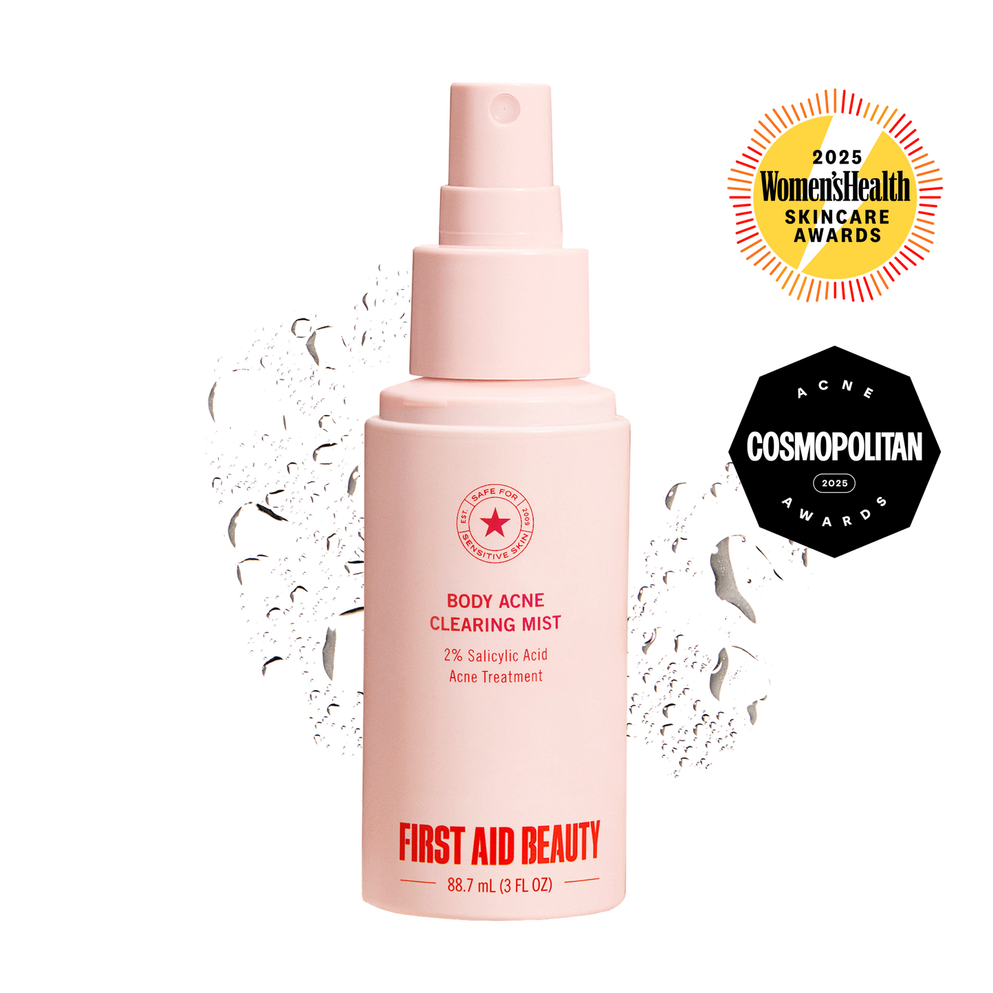 Body Acne Clearing Mist with 2% Salicylic Acid