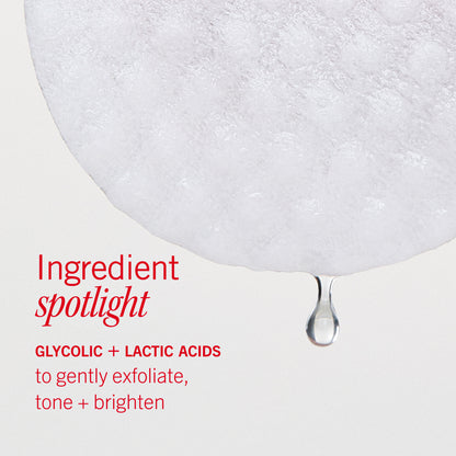 Brighten + Glow Facial Radiance Pads with Glycolic + Lactic Acids