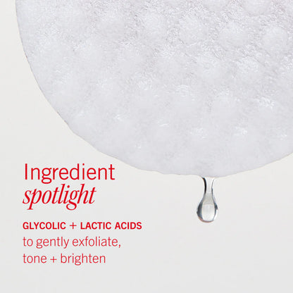 Brighten + Glow Facial Radiance Pads with Glycolic + Lactic Acids