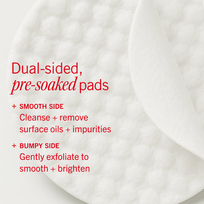Brighten + Glow Facial Radiance Pads with Glycolic + Lactic Acids