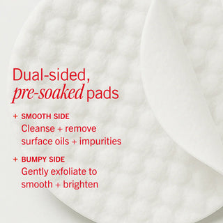 Facial Radiance Pads with Glycolic + Lactic Acids Travel Size