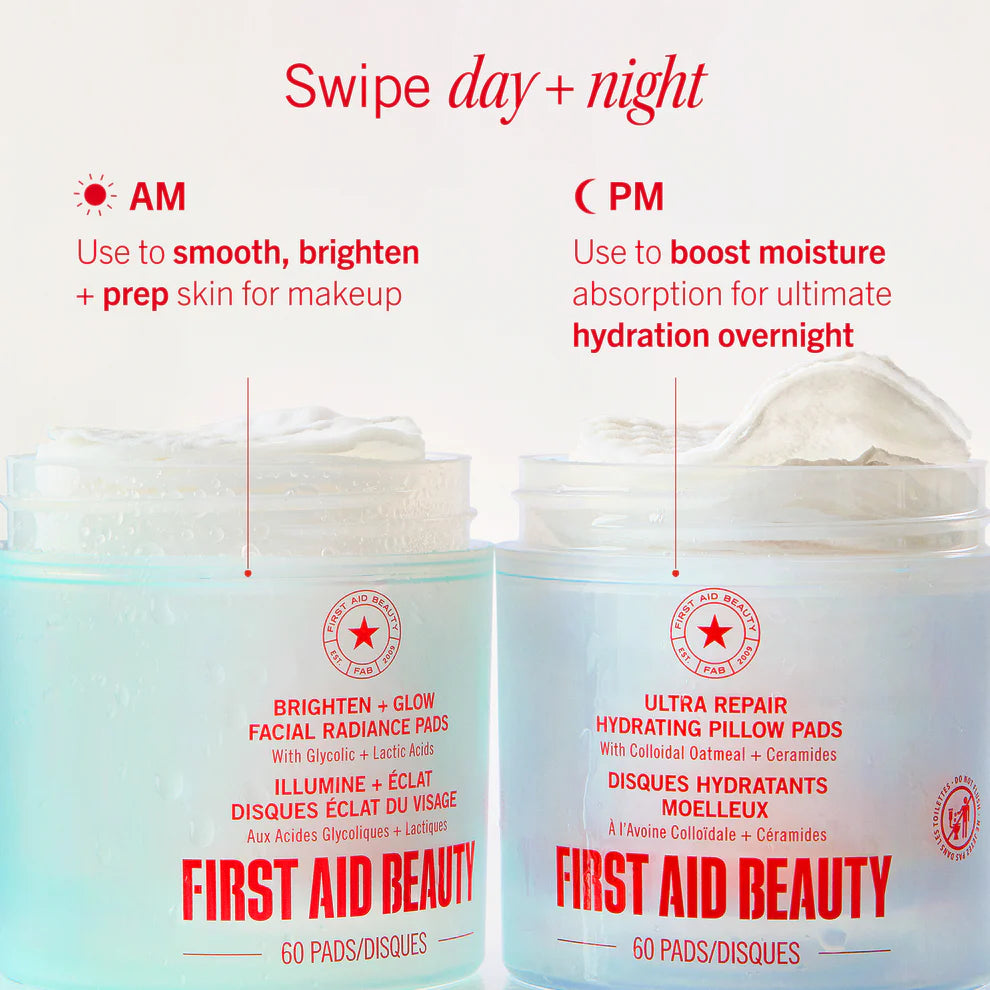 Brighten + Glow Facial Radiance Pads with Glycolic + Lactic Acids (23)