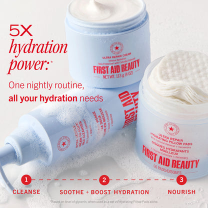 Ultra Repair Cream-to-Foam Face Cleanser with Colloidal Oatmeal + Glycerin