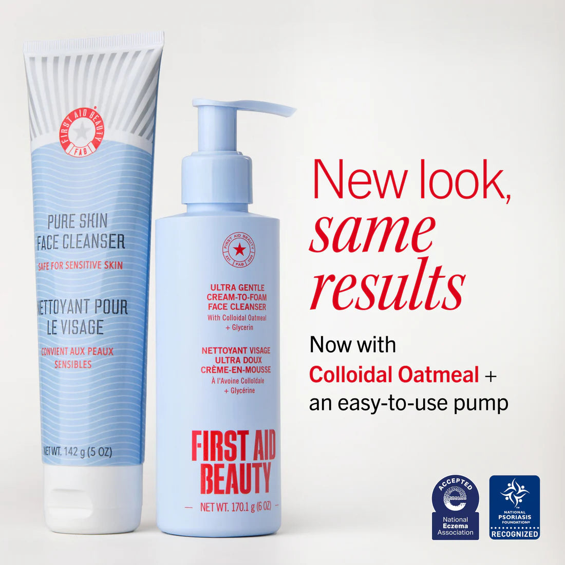 Ultra Gentle Cream-to-Foam Face Cleanser with Colloidal Oatmeal + Glycerin 2