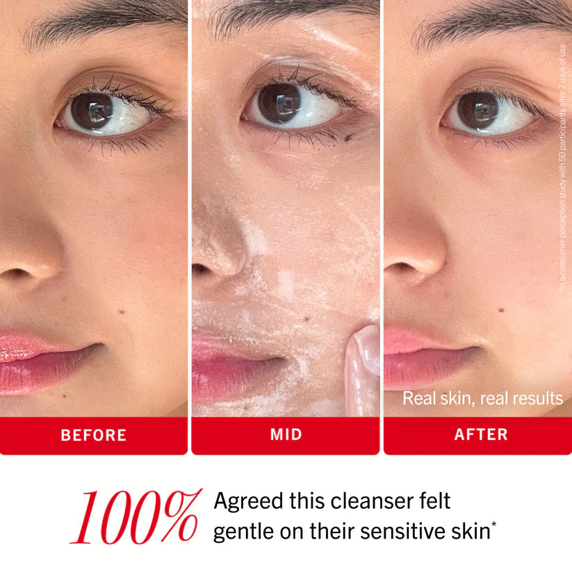 Ultra Gentle Cream-to-Foam Face Cleanser with Colloidal Oatmeal + Glycerin 3