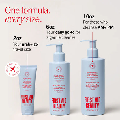 Ultra Gentle Cream-to-Foam Face Cleanser Jumbo