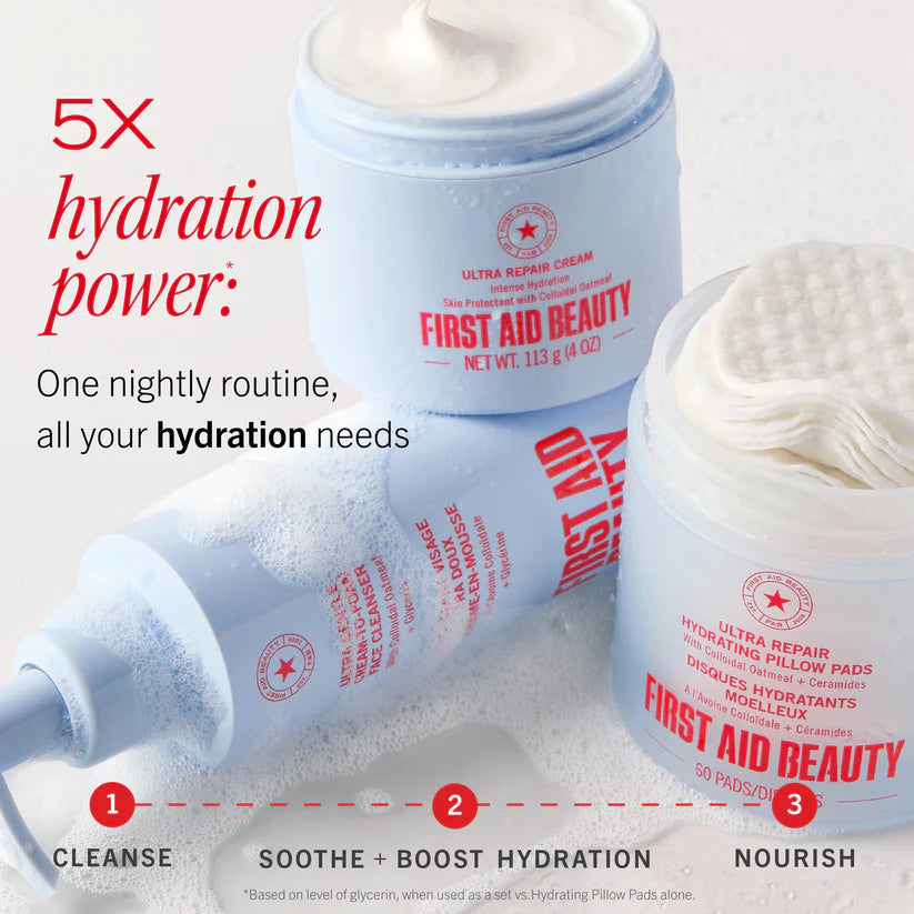 Ultra Gentle Cream-to-Foam Face Cleanser with Colloidal Oatmeal + Glycerin 8