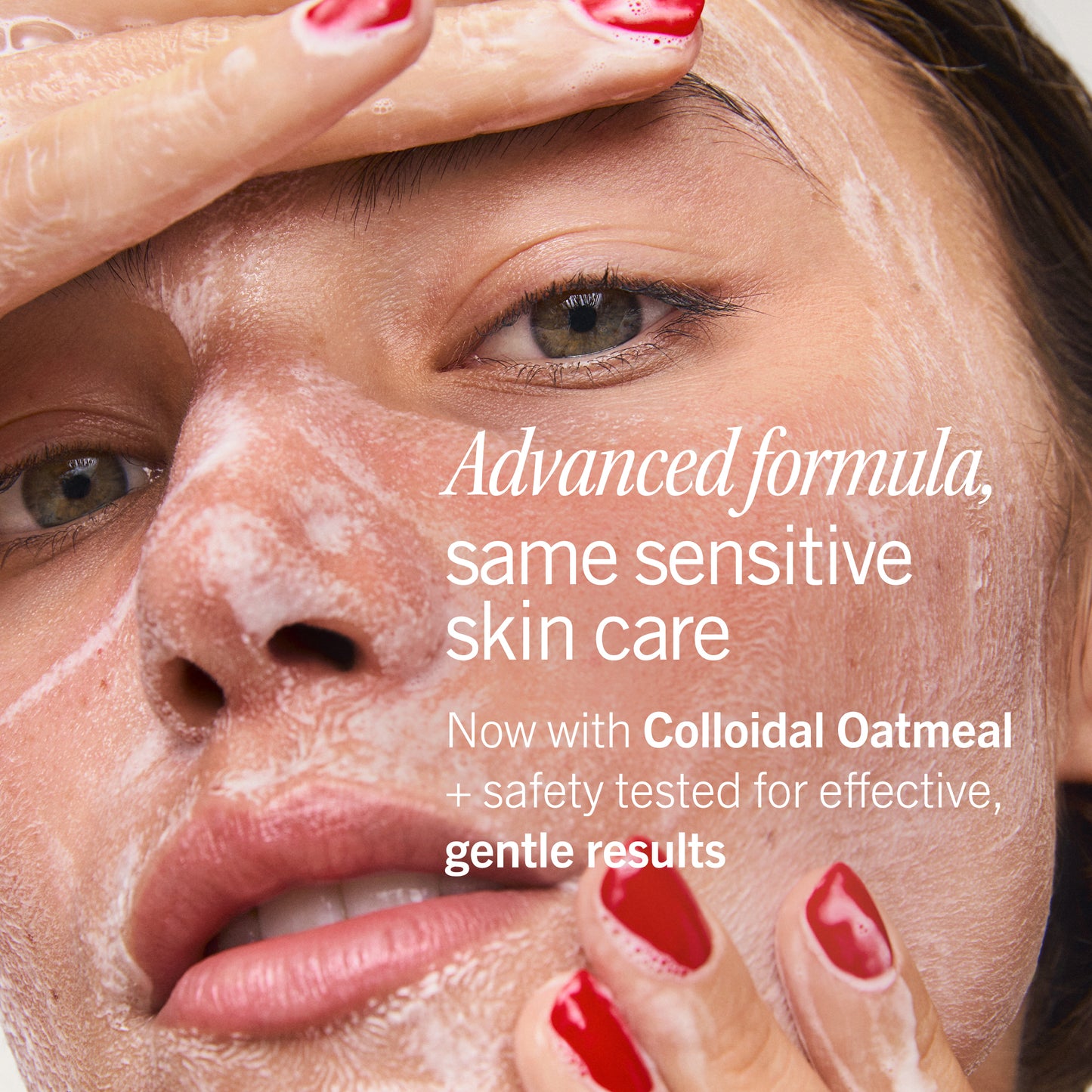 Ultra Gentle Cream-to-Foam Face Cleanser with Colloidal Oatmeal + Glycerin
