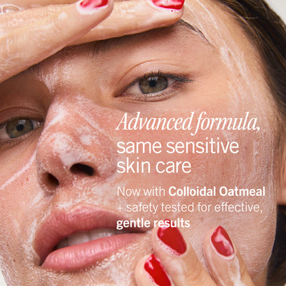 Ultra Gentle Cream-to-Foam Face Cleanser with Colloidal Oatmeal + Glycerin