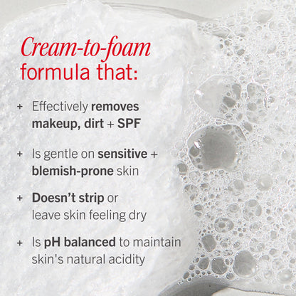 Ultra Gentle Cream-to-Foam Face Cleanser with Colloidal Oatmeal + Glycerin