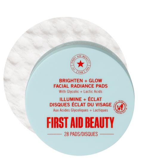 Facial Radiance Pads with Glycolic + Lactic Acids Travel Size