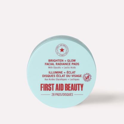Facial Radiance Pads with Glycolic + Lactic Acids Travel Size
