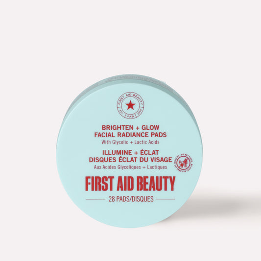 Facial Radiance Pads with Glycolic + Lactic Acids Travel Size