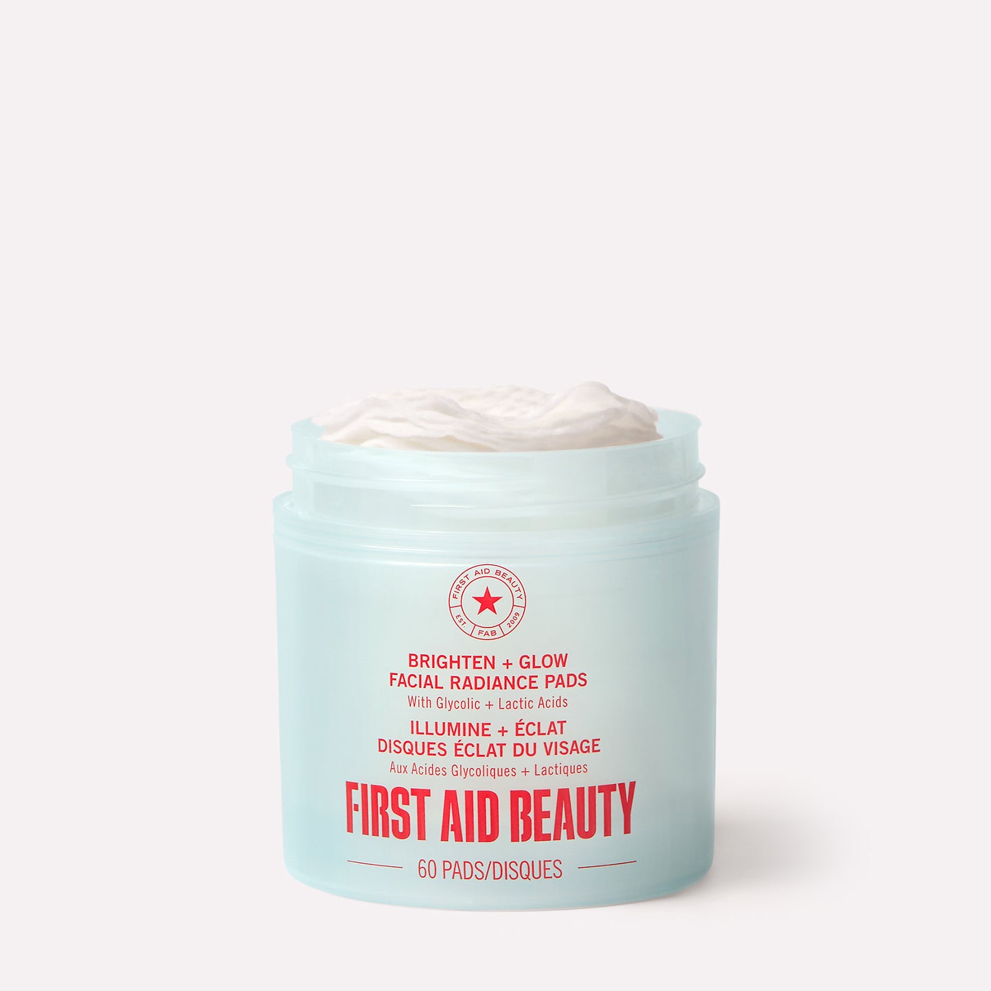 Brighten + Glow Facial Radiance Pads with Glycolic + Lactic Acids