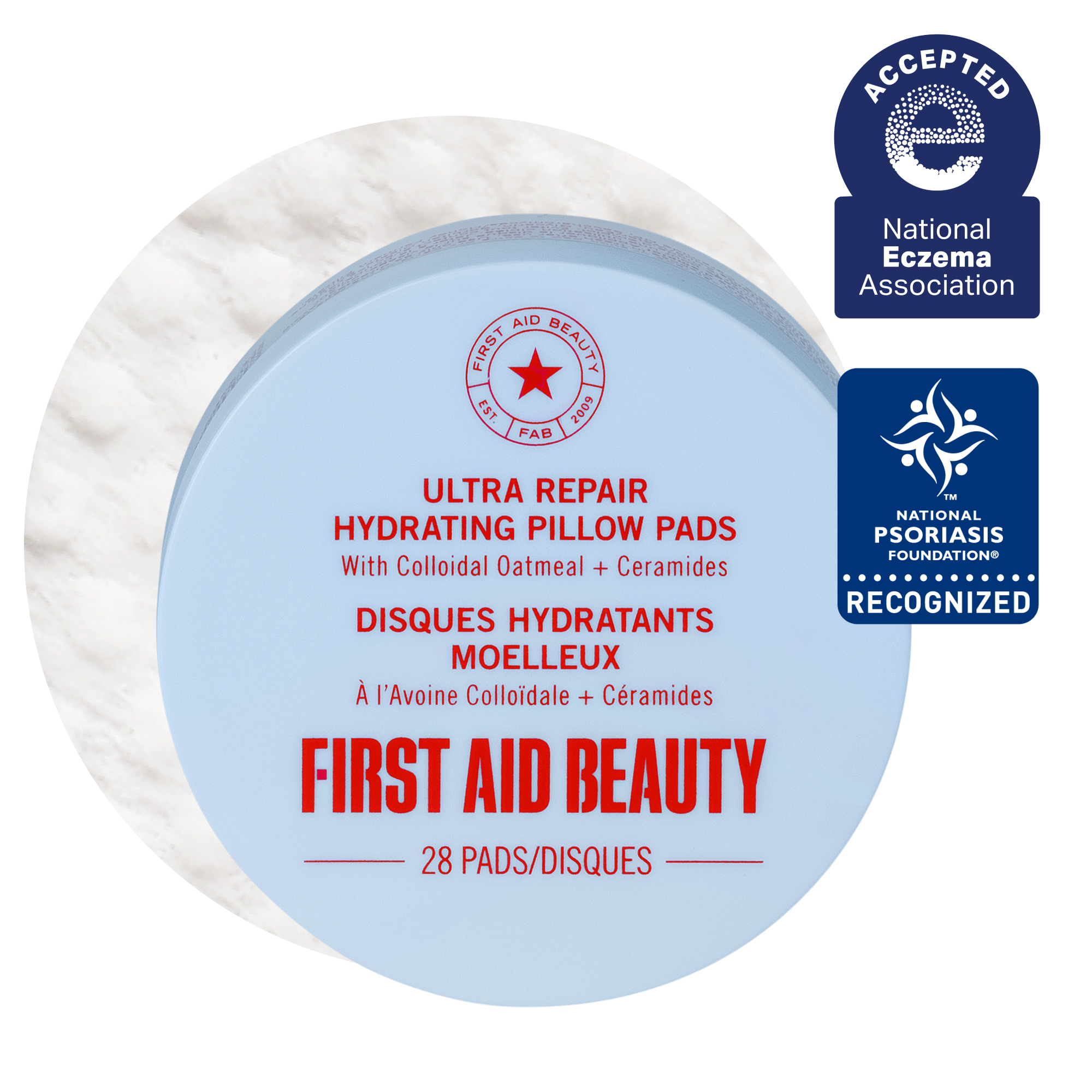 Ultra Repair Hydrating Pillow Pads with Colloidal Oatmeal +