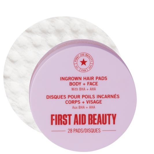 Ingrown Hair Pads with BHA + AHA Travel Size