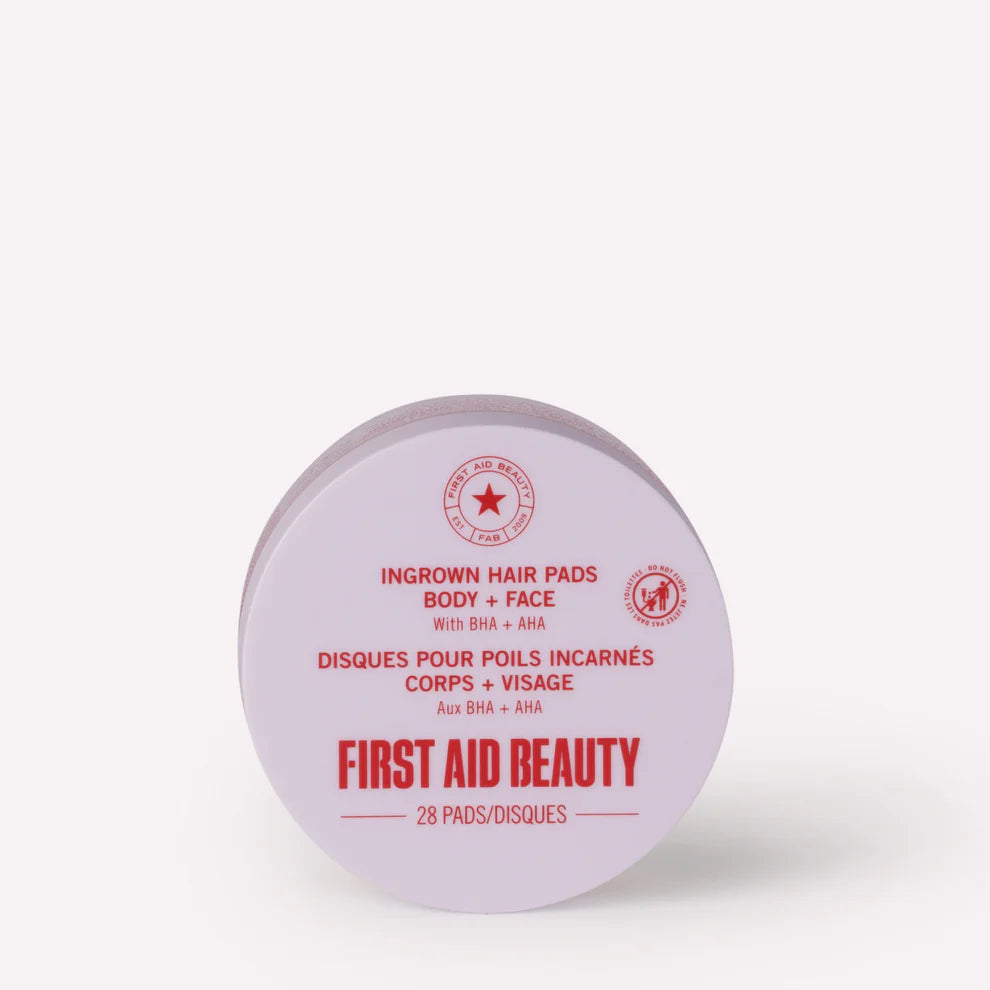 Ingrown Hair Pads with BHA + AHA Travel Size
