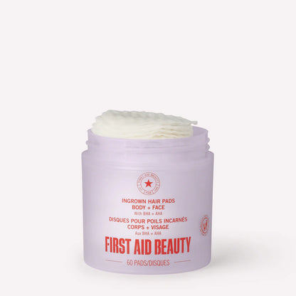 Ingrown Hair Pads with BHA + AHA 60 count