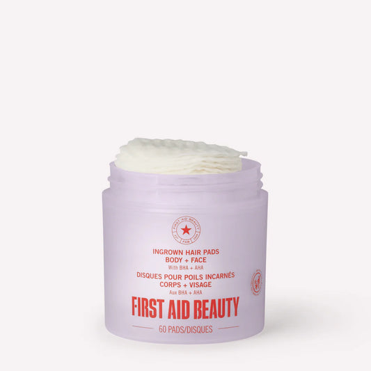 Ingrown Hair Pads with BHA + AHA 60 count