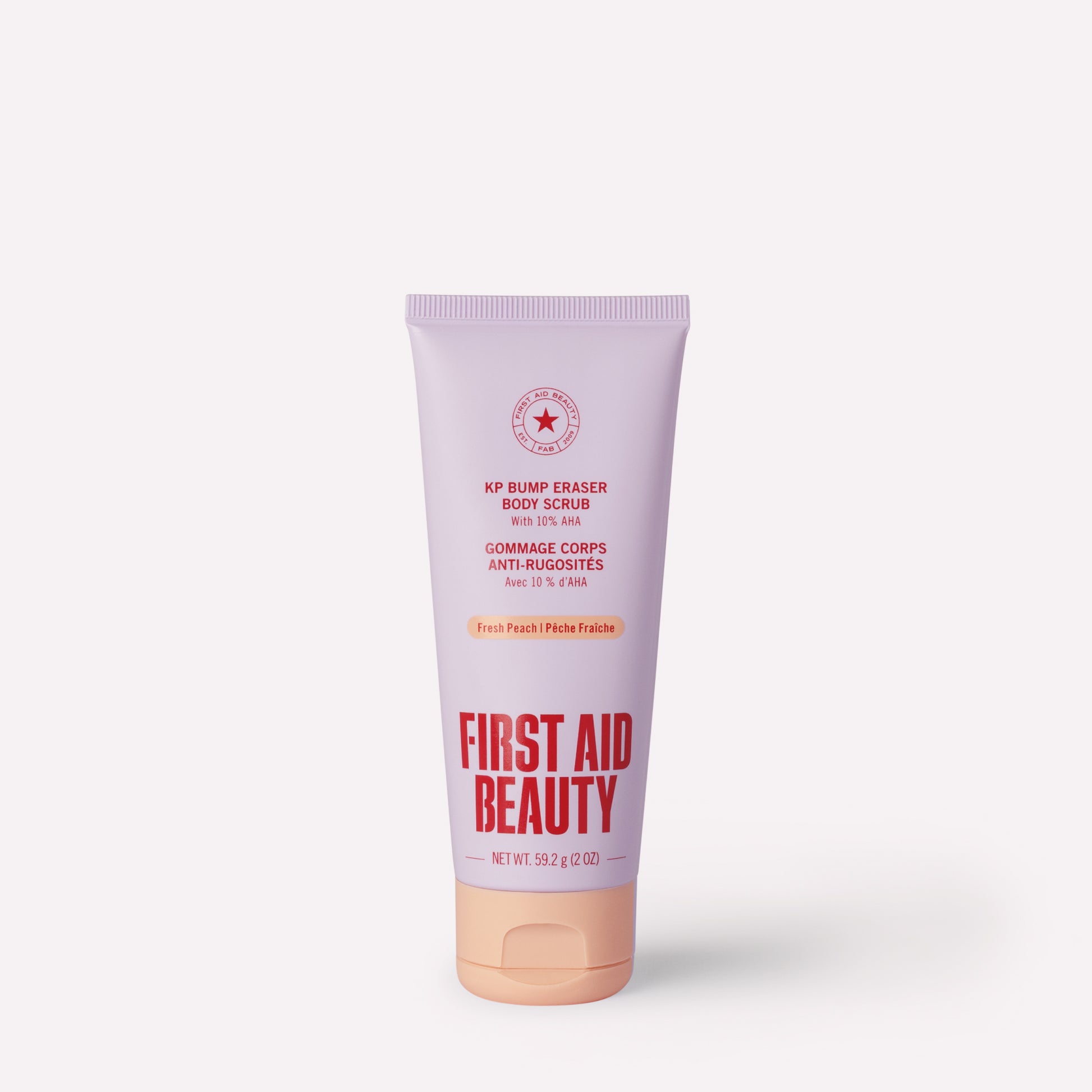 First Aid Beauty KP Bump Eraser Body Scrub With 10% AHA Fresh Peach 226g (8)