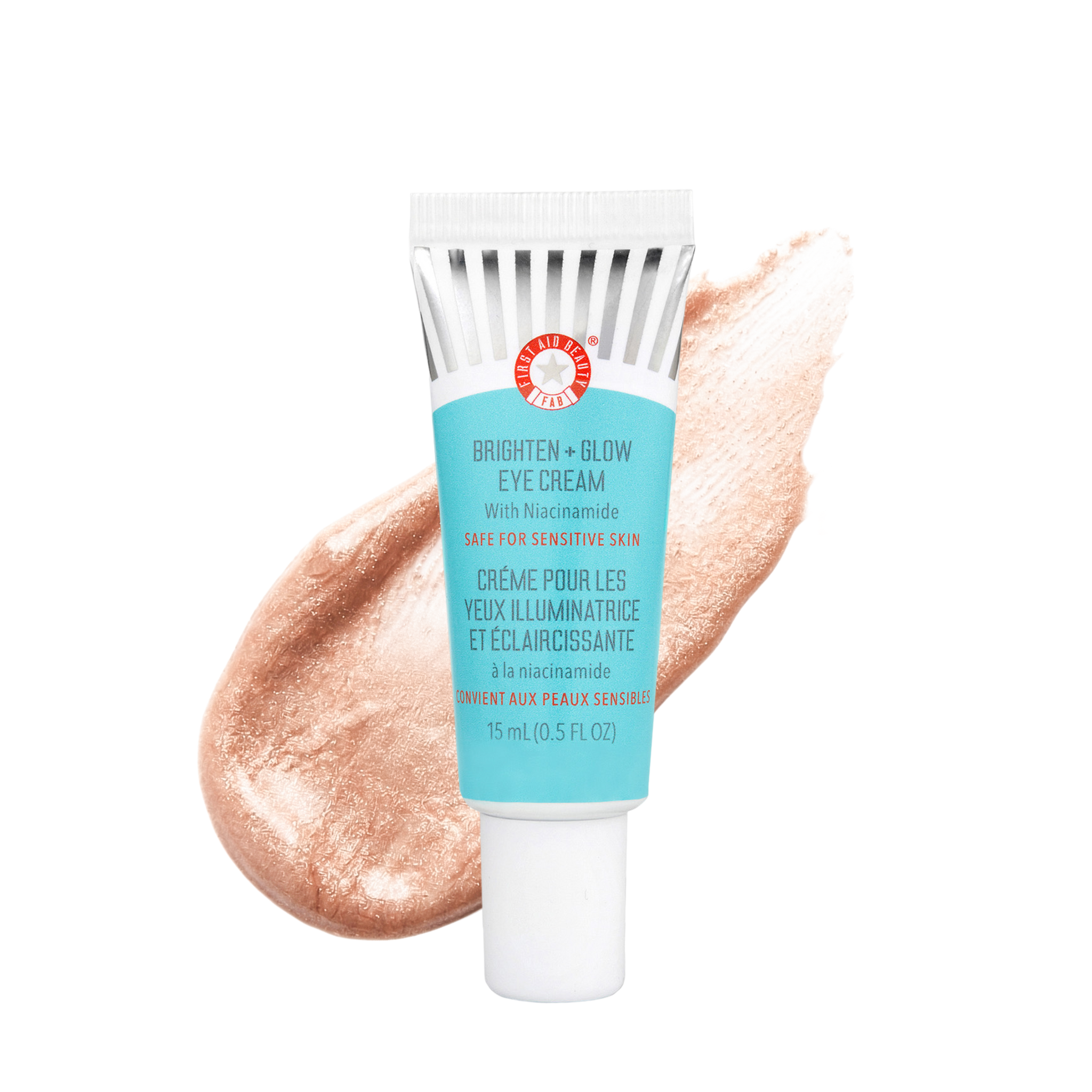 Brighten + Glow Eye Cream with Niacinamide – First Aid Beauty