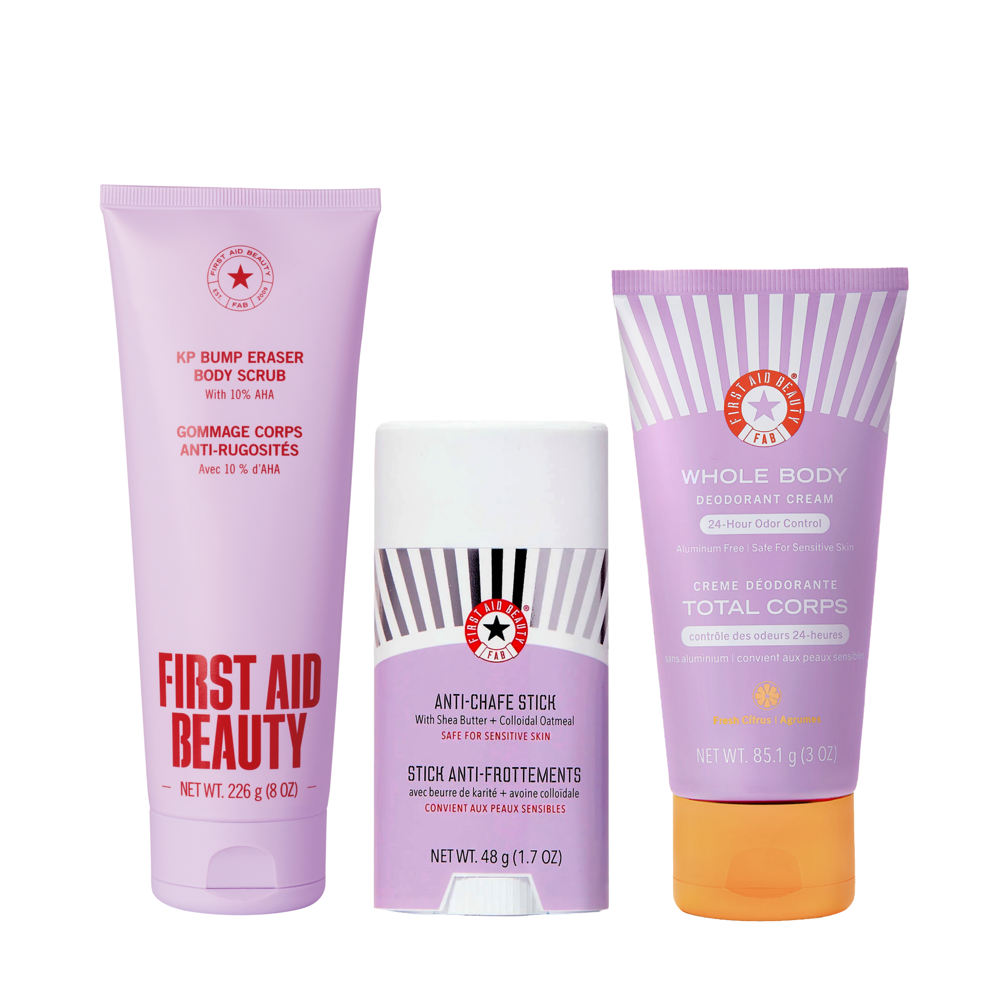 Smooth + Fresh Trio – First Aid Beauty
