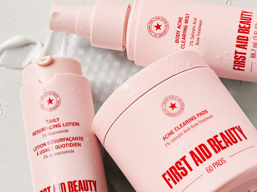 Acne Line Products from First Aid Beauty
